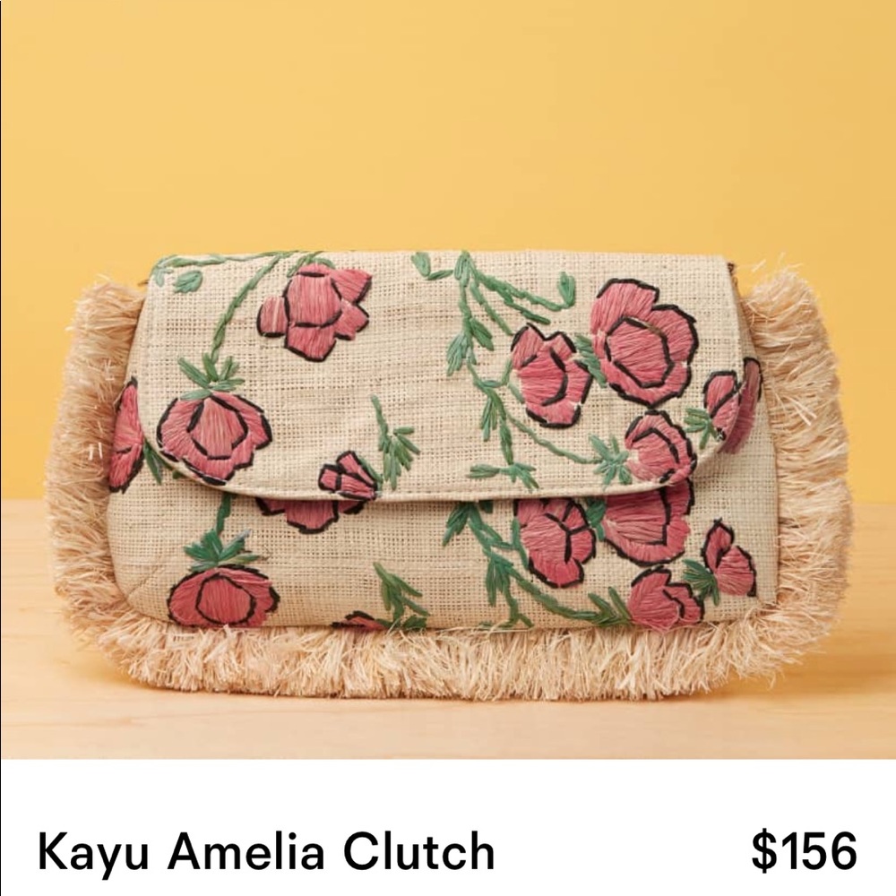 KAYU Amelia Clutch NWOT